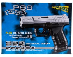 Airsoft Pištoľ Walther P99 bicolor ASG