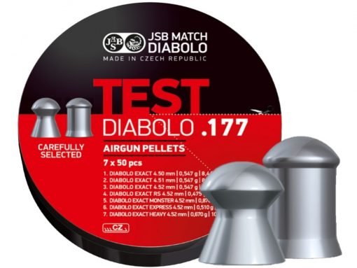 Diabolo JSB Exact TEST pre pušku .177