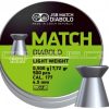 Diabolo JSB Match pištoľ 500ks kal.4,52mm
