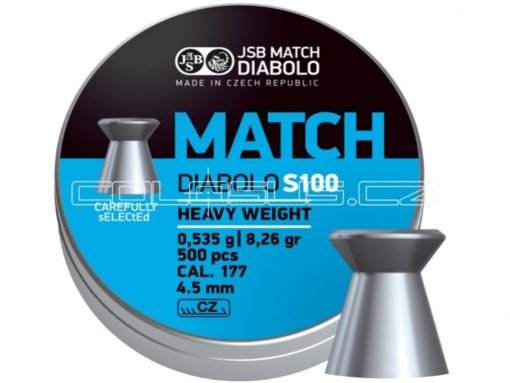 Diabolo JSB Match S100 500ks kal.4,48mm