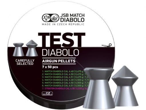 Diabolo JSB Match TEST pre pištoľ .177