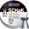Diabolo JSB SCHaK 500ks kal.4,5mm