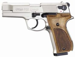 Plynová pištoľ Walther P88 Compact nikel drevo kal.9mm