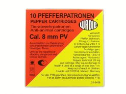 Plynové náboje PV 8mm pištoľ 10ks Pepper