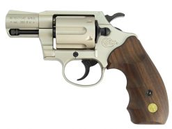 Plynový revolver Colt Detective Special nikl drevo kal.9mm