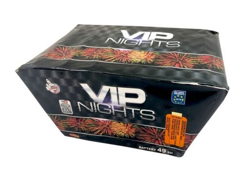 Pyrotechnika Kompakt 49 rán / 20mm VIP Nights šikmý