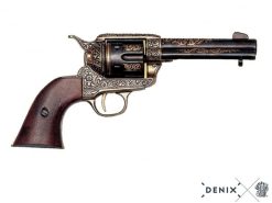 Replika Revolver Colt Peacemaker ráže 45 USA 1886 čierno-zlatý