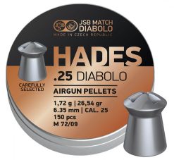 Diabolo JSB Hades 150ks kal.6,35mm