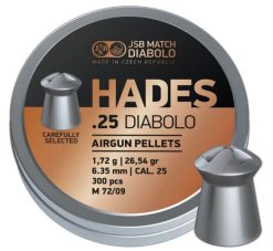 Diabolo JSB Hades 300ks kal.6,35mm