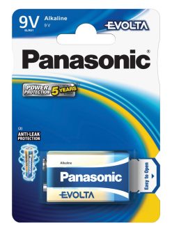 Batéria Panasonic Evolta 9V 6LR61 Alkaline 1ks