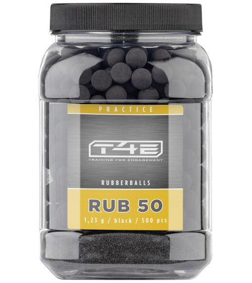 Guličky T4E Rubber Ball Prac-Series kal.50 500ks