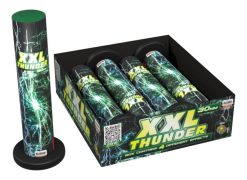 Pyrotechnika Guľové pumy Single Shot XXL Thunder 30mm 4ks