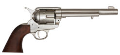 Replika revolver Colt American Cavalry, chróm, USA 1873