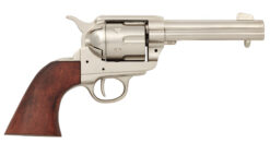 Replika revolver Colt Peacemaker 4,75" chróm, USA 1873