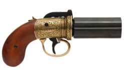Replika revolver Pepper-Box, Anglie 1840