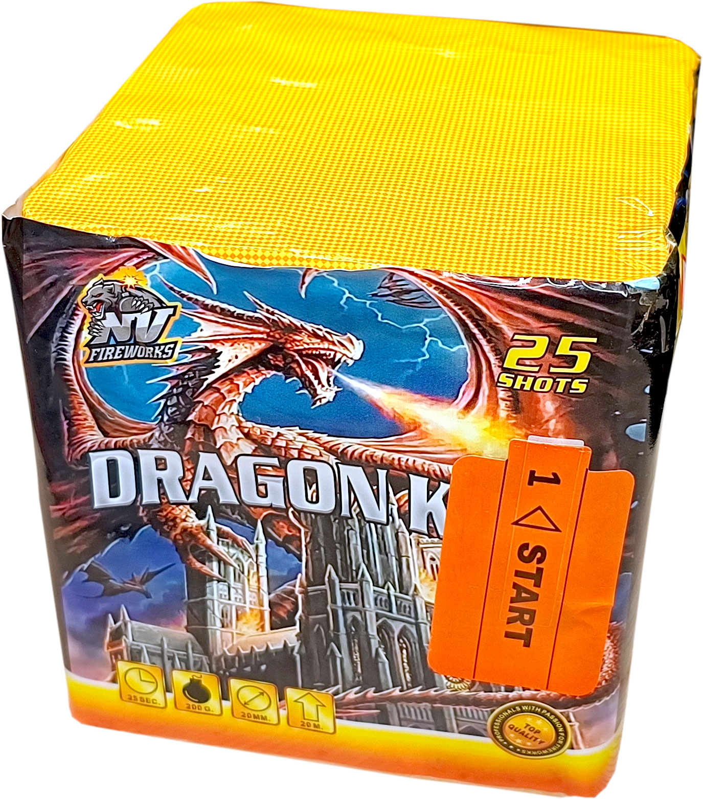 Pyrotechnika Kompakt 25rán / 20mm Dragon King