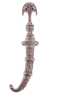 Replika dýka perzská, nikel, 6. stor. BC