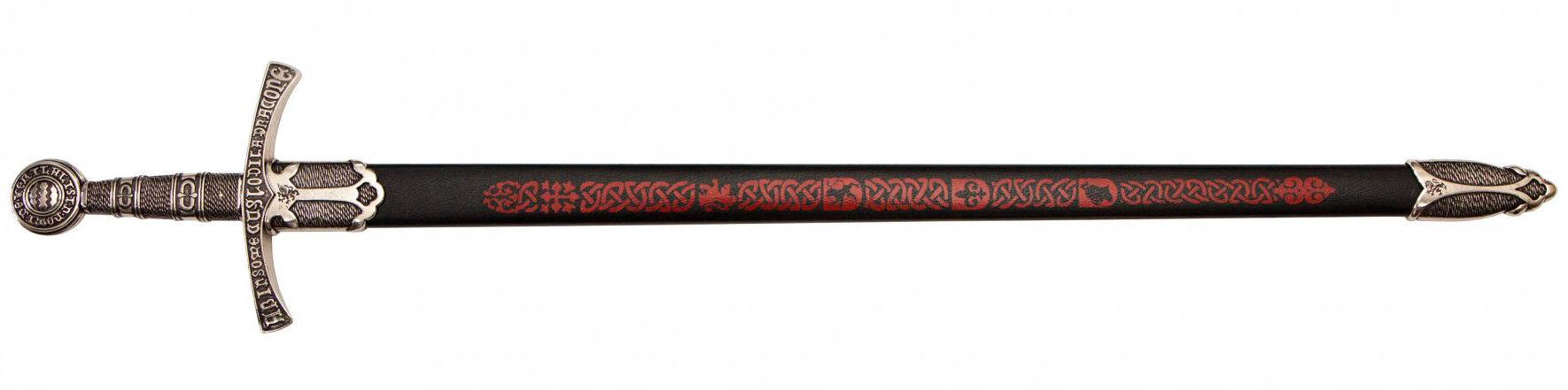 Replika Meč s čiernou pošvou, Francúzsko 14. stor.