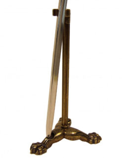 Replika stojanček na otvárač listov, mosadz