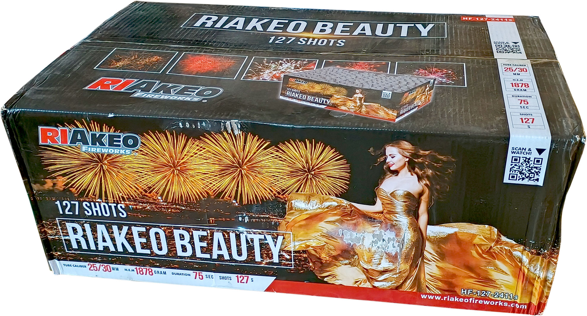 Pyrotechnika Kompakt 127rán / 25,30mm Riakeo Beauty