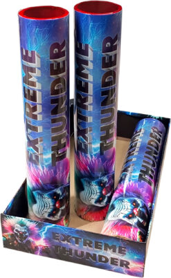 Pyrotechnika Guľové pumy Extreme Thunder 48mm 3ks