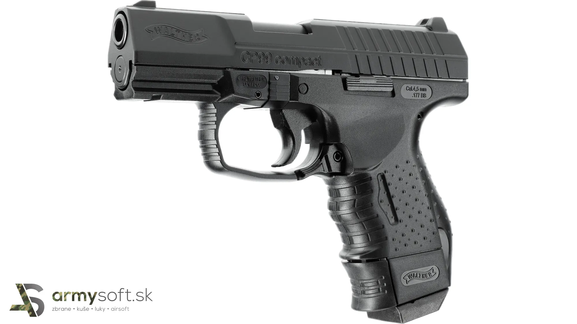 Vzduchová pištoľ Walther CP99 Compact – Obrázok 2